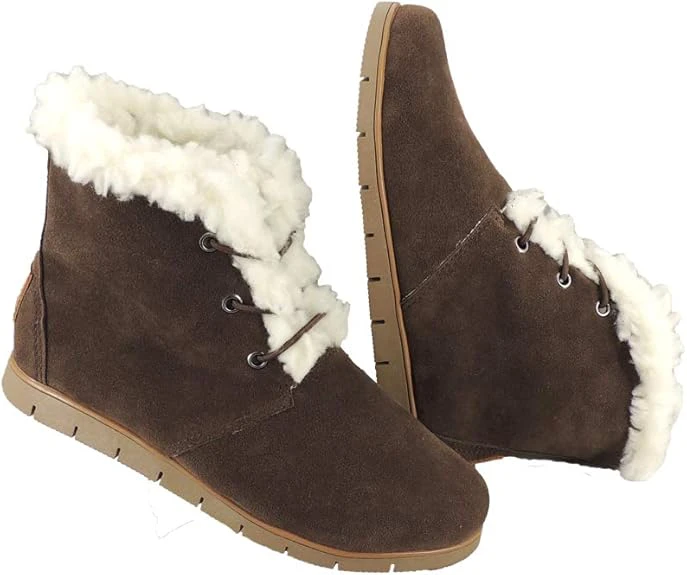 Tênis Feminino Infantil Bota de Inverno Neve 100% Forrada Pelo Lã Confort AM811